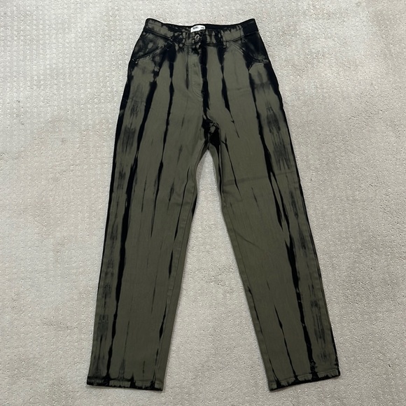 Wilfred Pants - Green and Black Tie Dye Pant